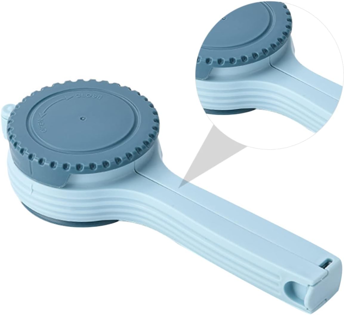 SHOWERORO 2pc Sealing Clip Discharge Food Clip Plastic
