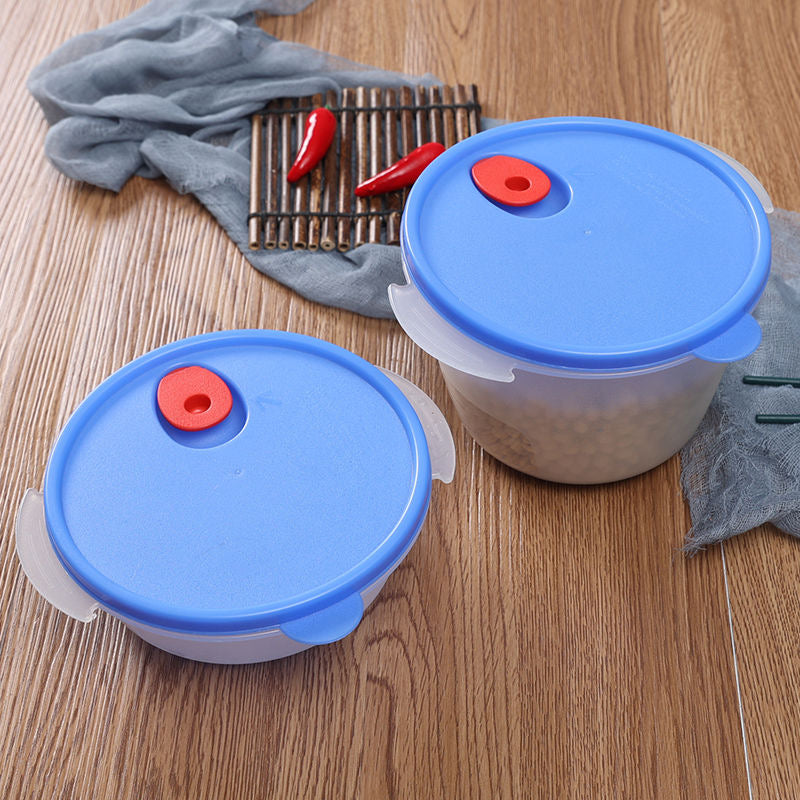 Leftover Bowl Set Storage Food Containers (600ML Blue)