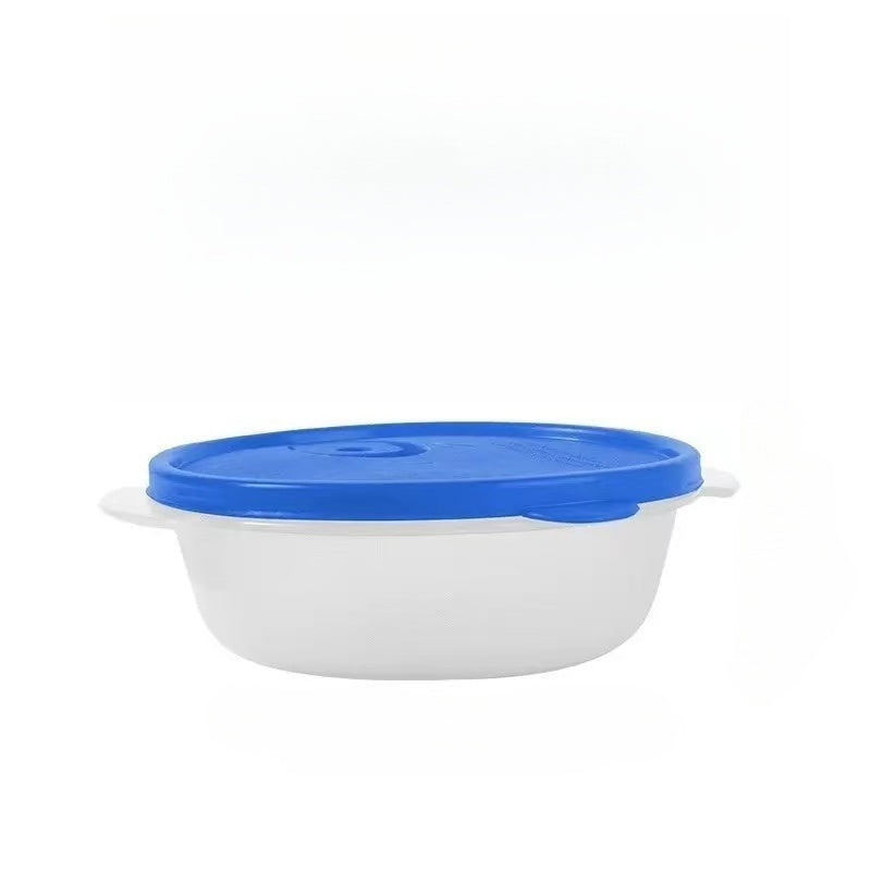 Leftover Bowl Set Storage Food Containers (600ML Blue)