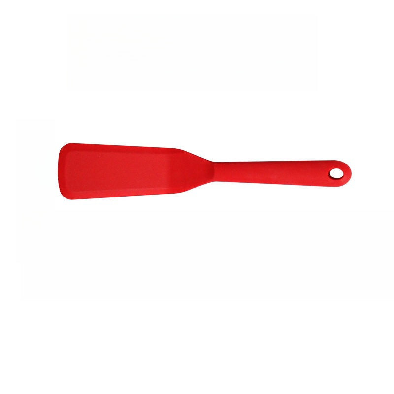 2 pieces Heat resistant cooking spatula Non stick pancake spatula for cooking eggs Hamburg pizza pancake Steak omelet (red)