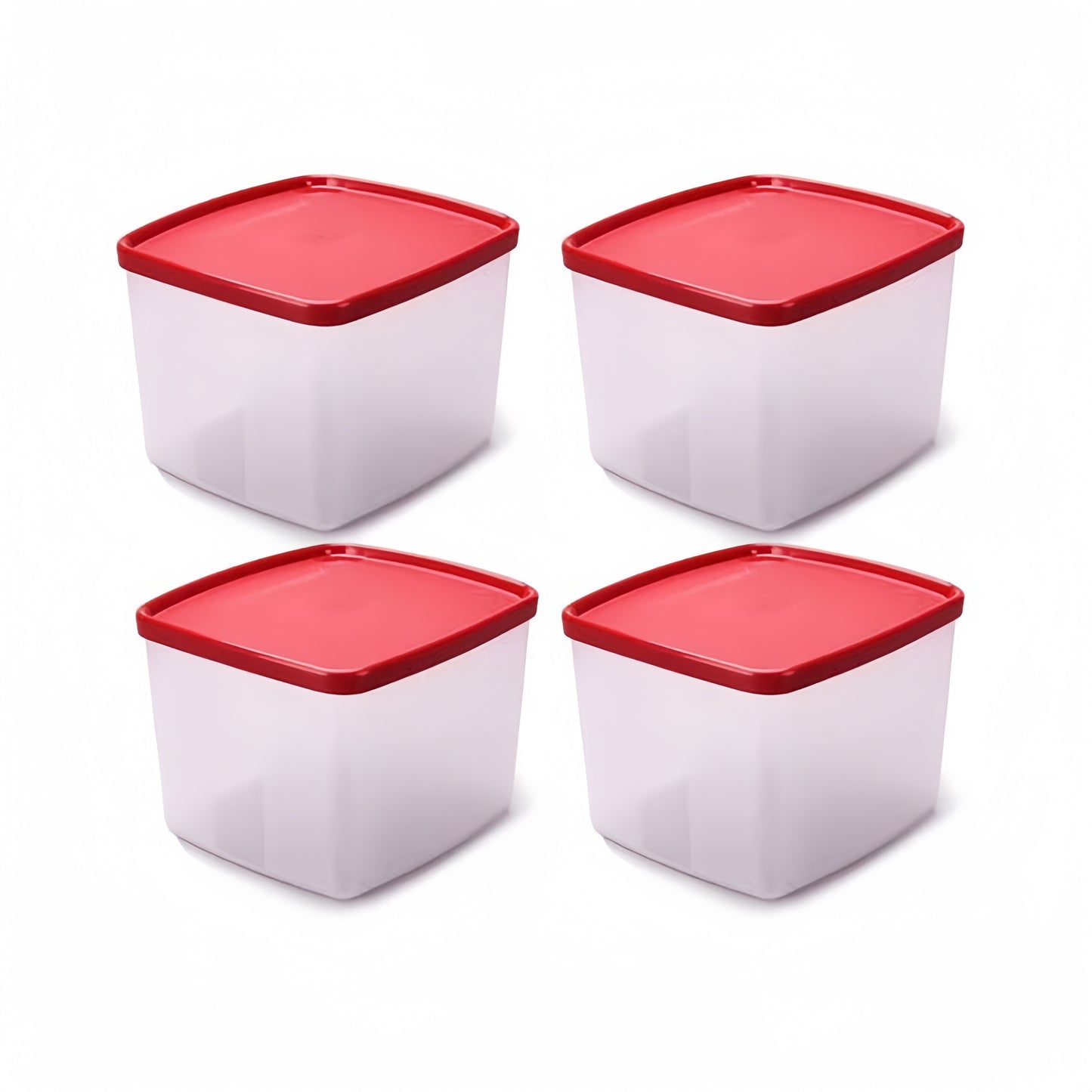 Plastic Container Set, 800ml, Set Of 4,