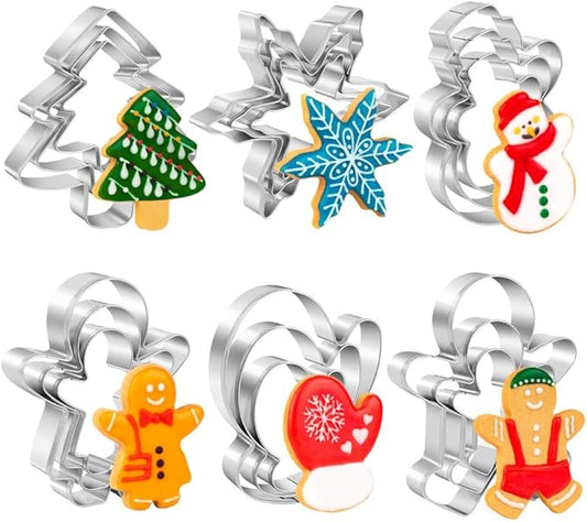 Christmas Cookie Cutter Set,18 Piece