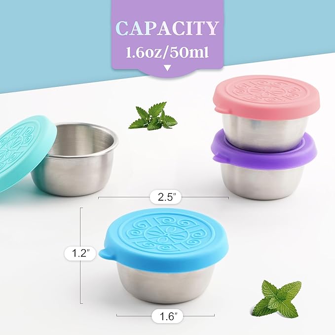 Salad Dressing Containers With Lids