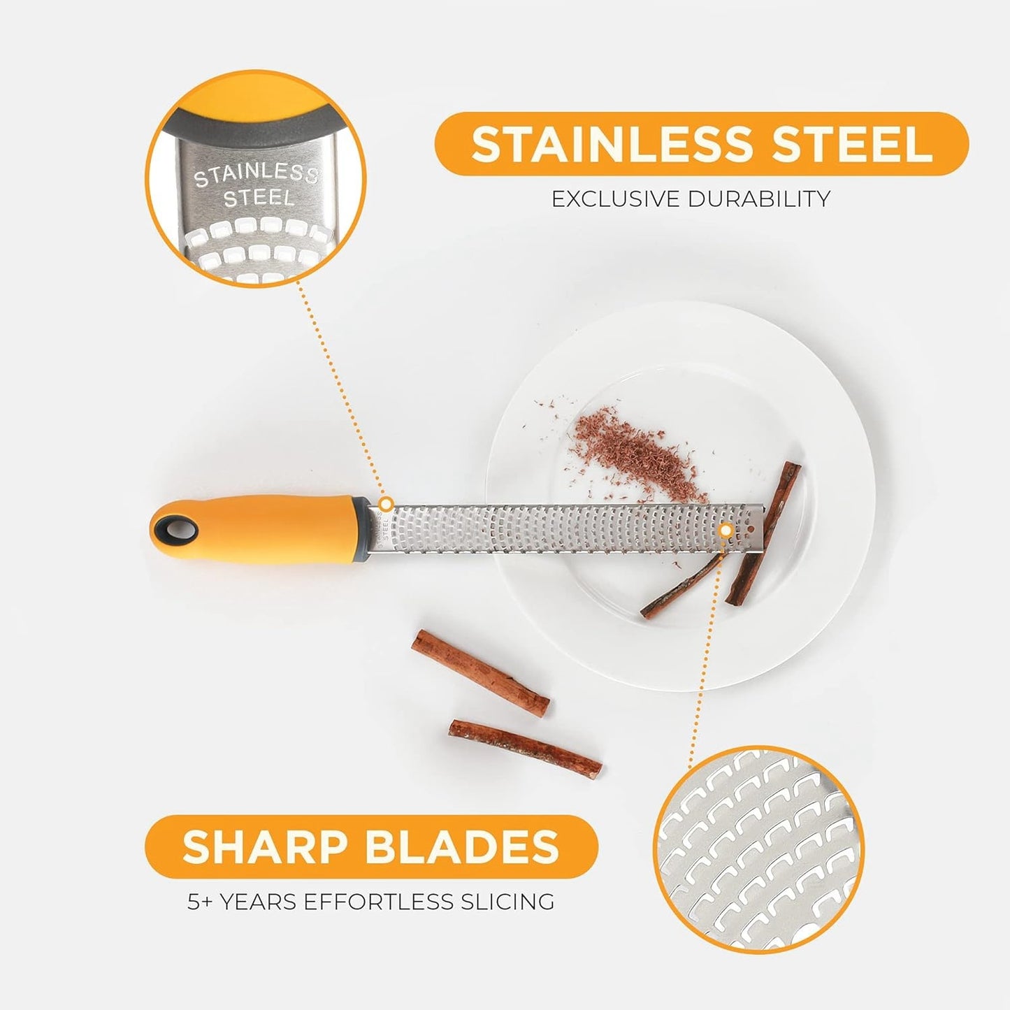 Citrus Zester & Cheese Grater