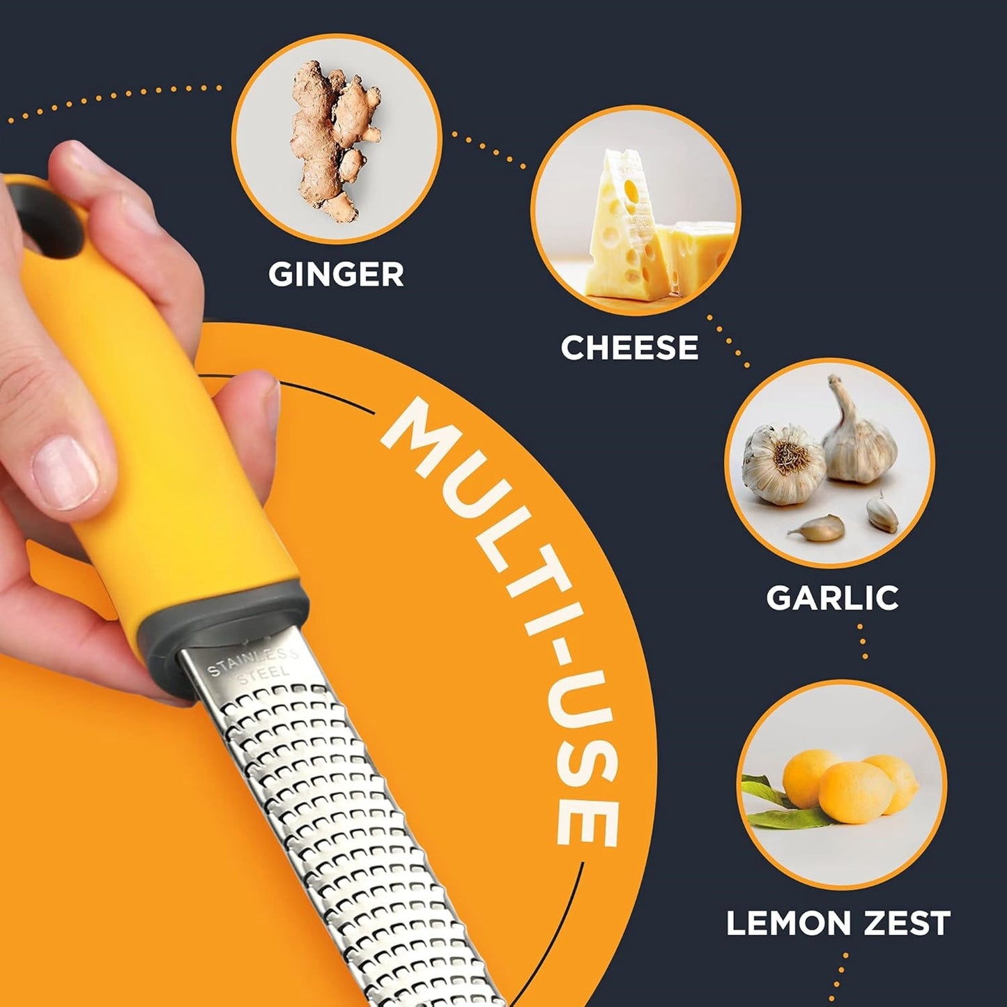 Citrus Zester & Cheese Grater