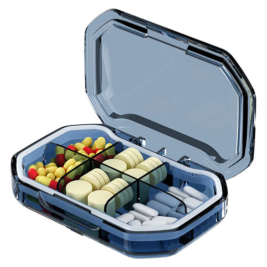 6 Compartments Pill Case